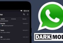 WhatsApp Dark Mode
