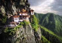 BHUTAN ENDS FREE ENTRANCE FOR INDIAN TOURISTS tigers-nest-punakha-bhutan